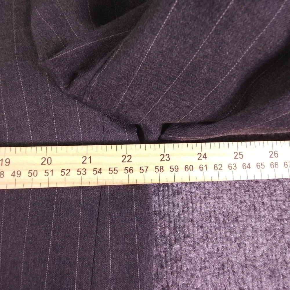 Ralph‎ Lauren Men's Gray 2-Button Wool Blazer Jacket Sport Coat
